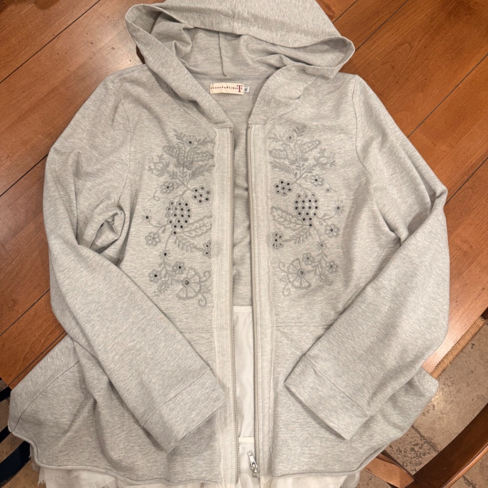 Johnny Was Boho Zipper Hoodie - Picture 11 of 13